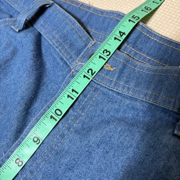 Vintage Levis Men’s Action Jeans 42x30 Made In USA 50/50 Cotton Poly Light Wash - Picture 12 of 15